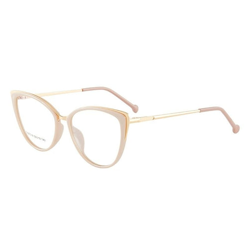 Cat Eye Anti-blue Light Flat Lens Glasses | CozyCouture® - Stringspeed