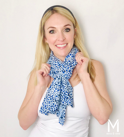 Cheeky Cheetah Multi-Way Smart Scarf | CozyCouture® - Stringspeed