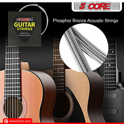 Steel Gauge Guitar Strings (0.010-0.048) | EastTone® - Stringspeed