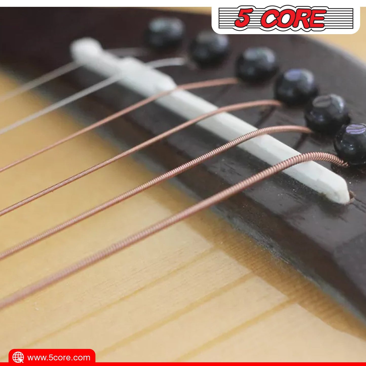 Phosphor Bronze Guitar Strings (0.010-0.047) | EastTone® - Stringspeed