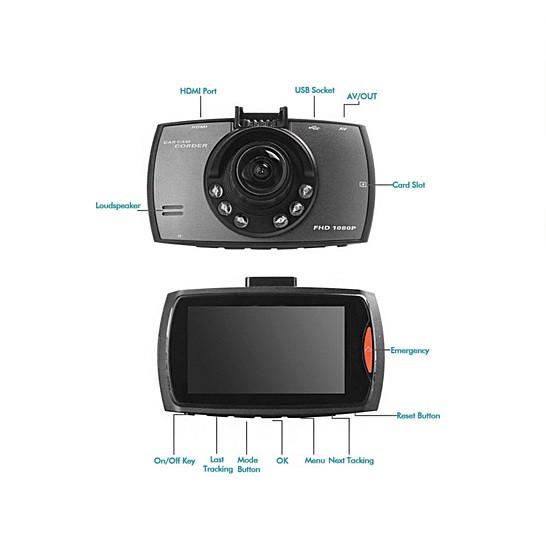 HD 1080p Car Dash CamCorder with Night Vision | TechTonic® - Stringspeed