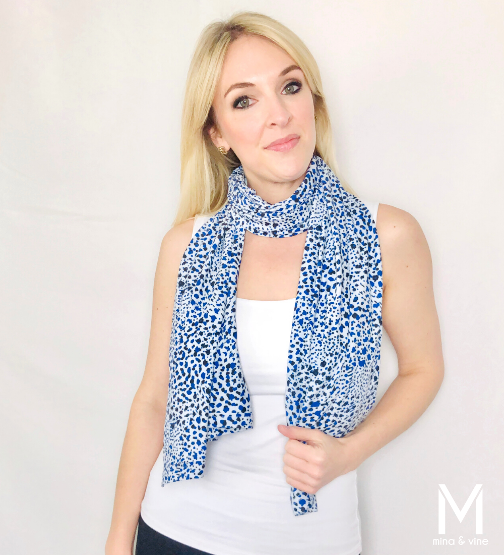 Cheeky Cheetah Multi-Way Smart Scarf | CozyCouture® - Stringspeed