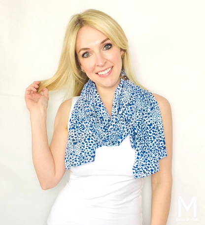 Cheeky Cheetah Multi-Way Smart Scarf | CozyCouture® - Stringspeed