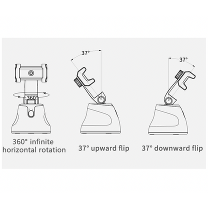 Revolving Follow Me Auto Selfie Holder | TechTonic® - Stringspeed