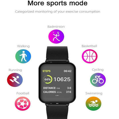 Smart Fit Total Wellness And Sports Activity Watch | TechTonic® - Stringspeed