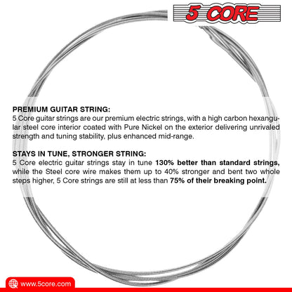 Pure Nickel Guitar Strings (0.009-.042) | EastTone® - Stringspeed