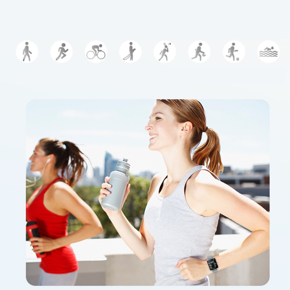 Lifestyle Smart Watch Heart Health Monitor | TechTonic® - Stringspeed