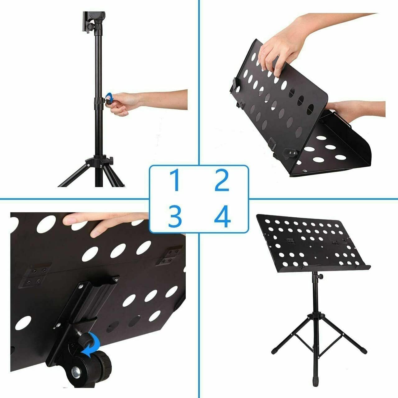 Portable Music Stand | EastTone® - Stringspeed