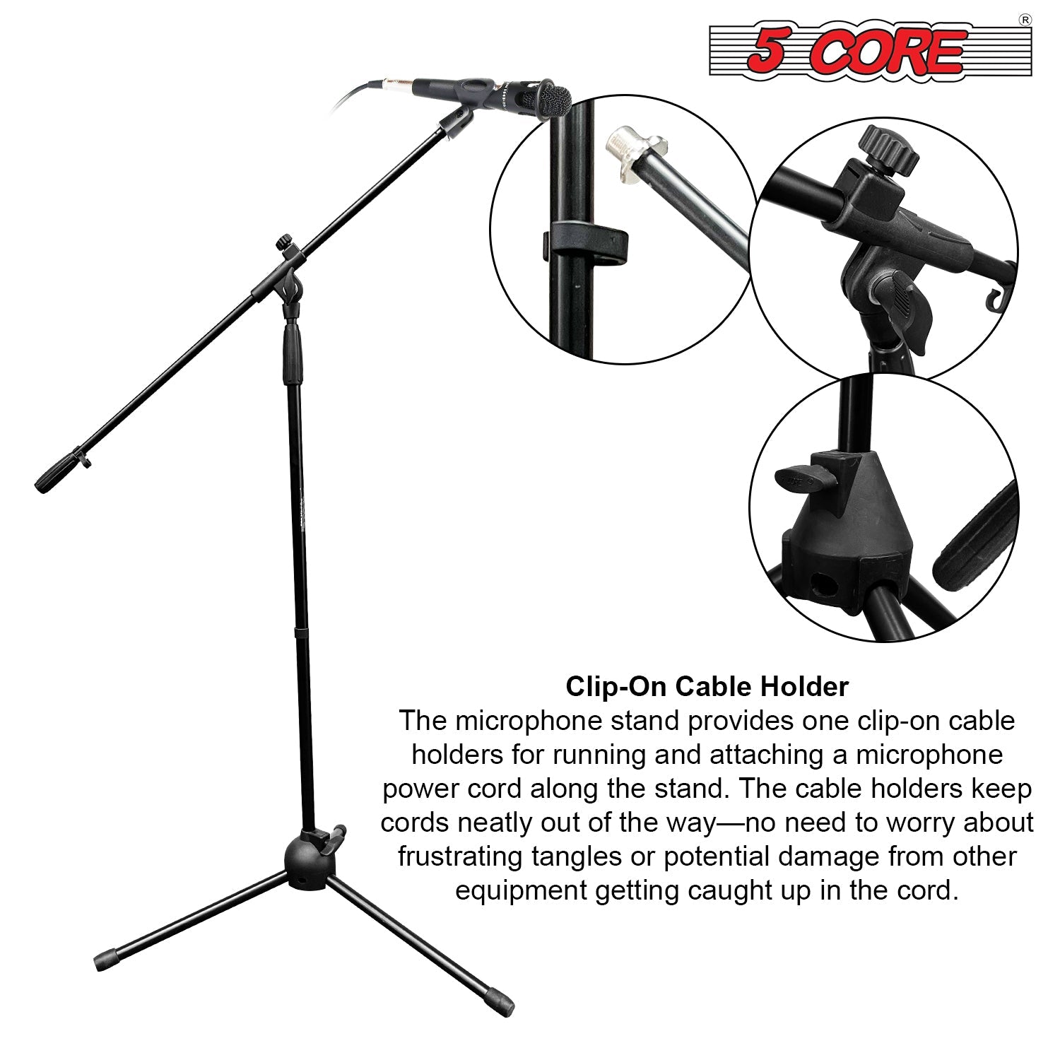 5 Core 360 Rotating Boom Stand | EastTone® - Stringspeed