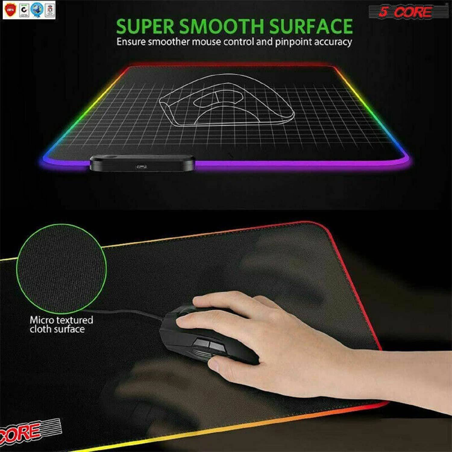 12 Light Modes RGB Mouse Pad | TechTonic® - Stringspeed