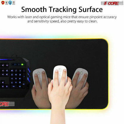 12 Light Modes RGB Mouse Pad | TechTonic® - Stringspeed