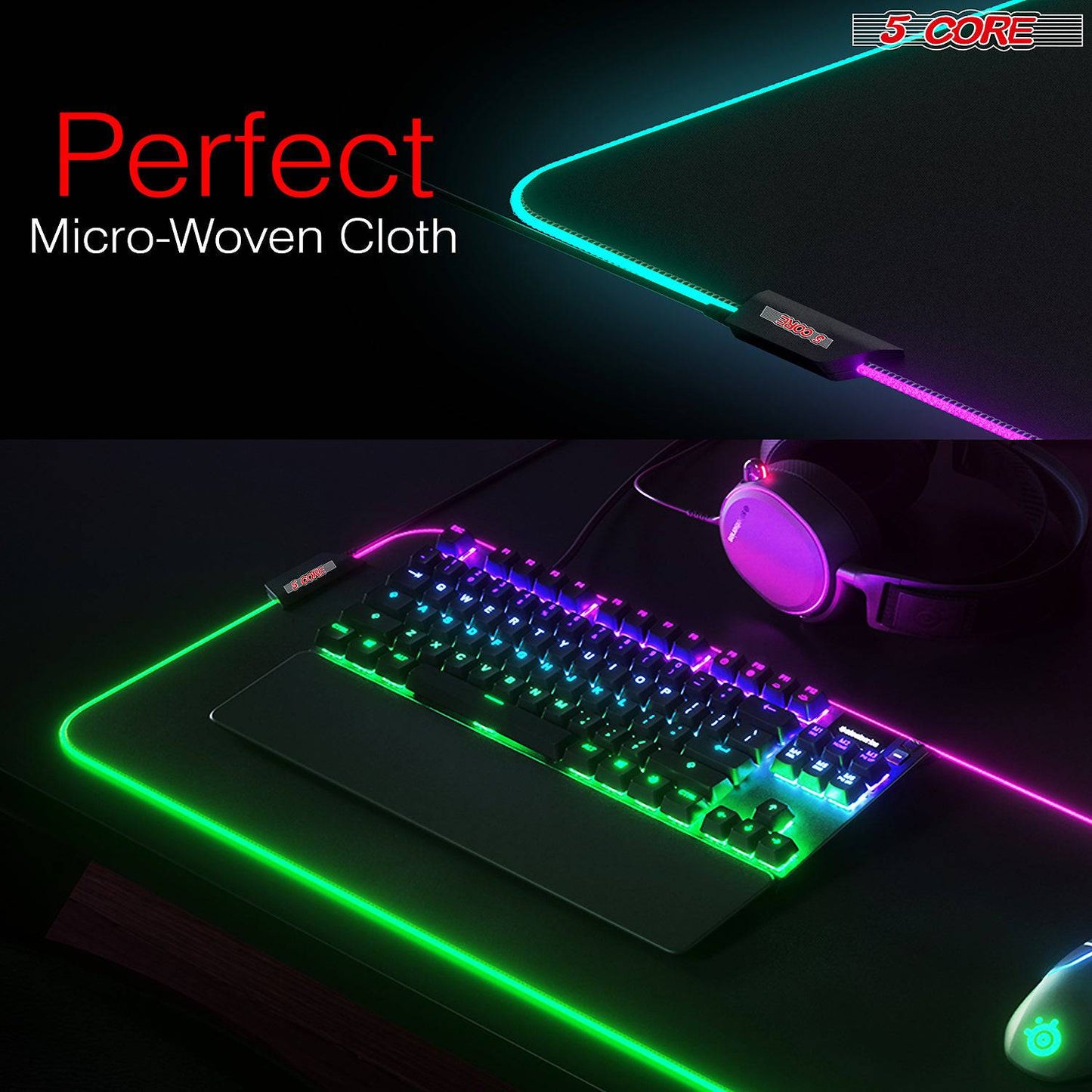 High-Performance Gaming Mouse Pad RGB | TechTonic® - Stringspeed