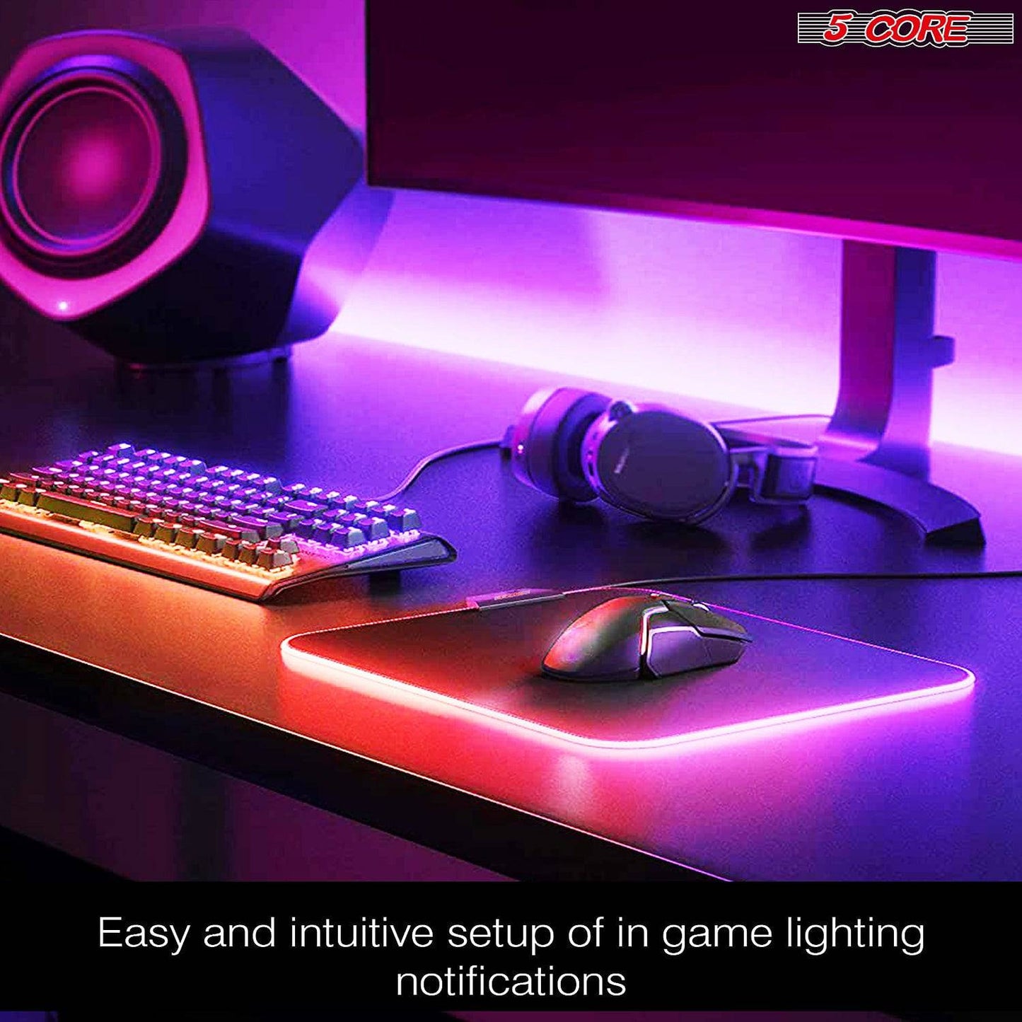 High-Performance Gaming Mouse Pad RGB | TechTonic® - Stringspeed