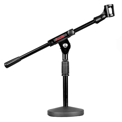 Adjustable Desk Microphone Stand with Mic Clip | EastTone® - Stringspeed