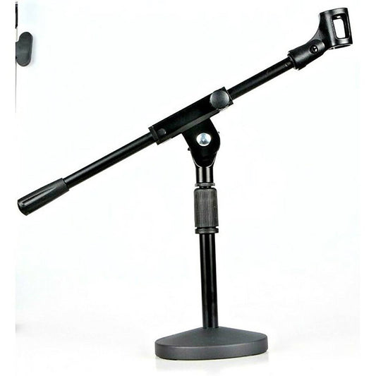 Adjustable Desk Microphone Stand with Mic Clip | EastTone® - Stringspeed