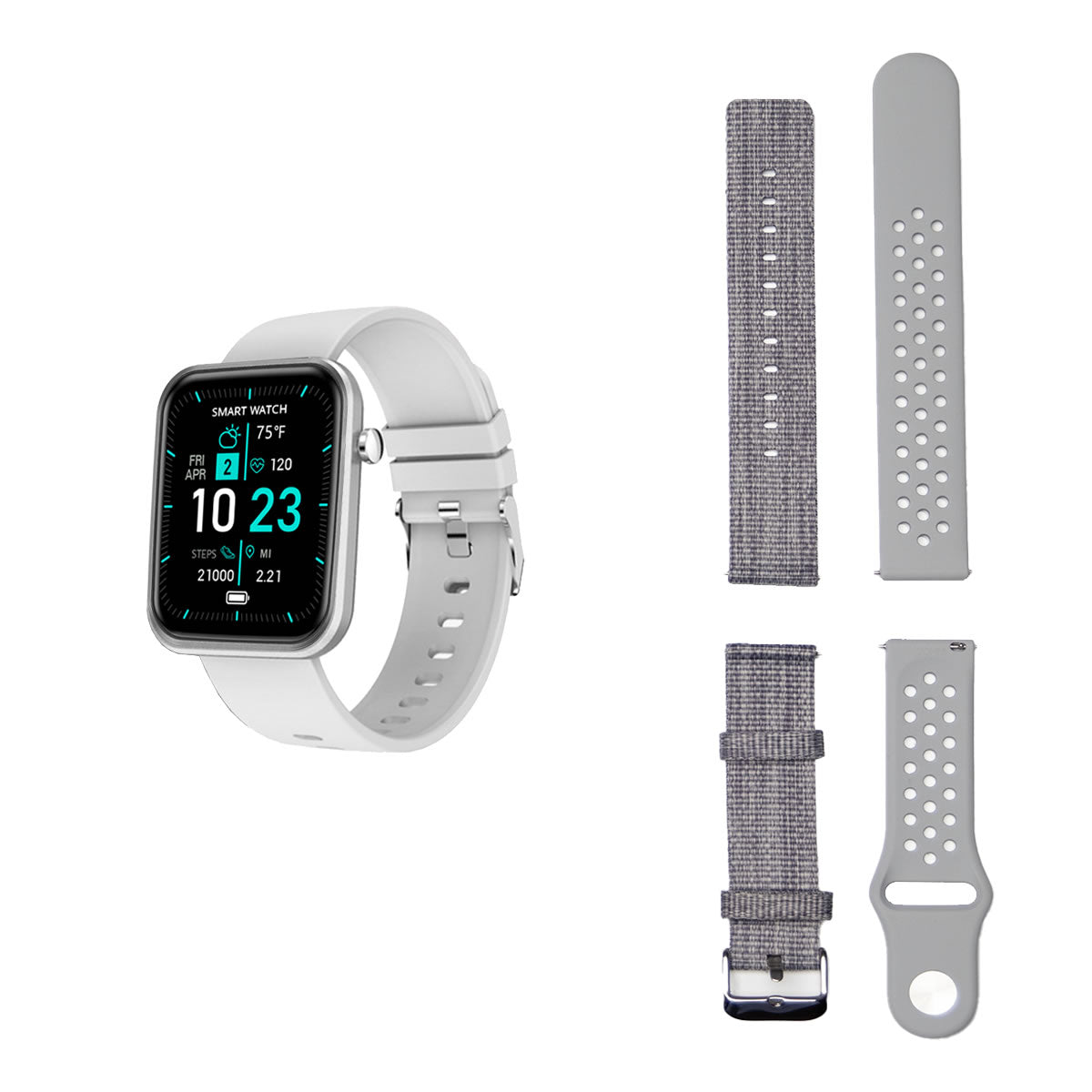 Advanced Smartwatch & 3 Bands | TechTonic® - Stringspeed