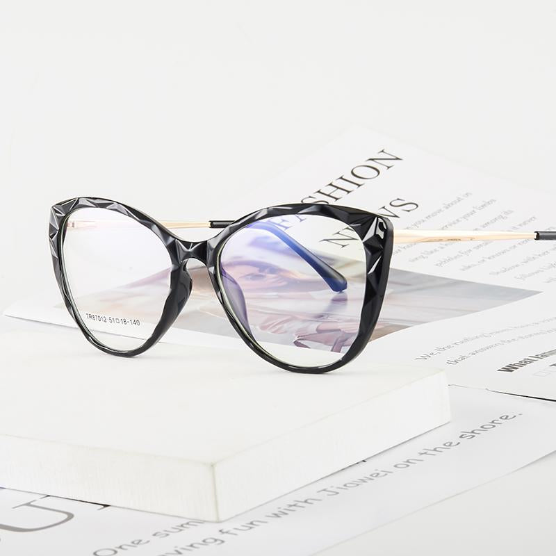 Cat Eye Anti-blue light Glasses | CozyCouture® - Stringspeed