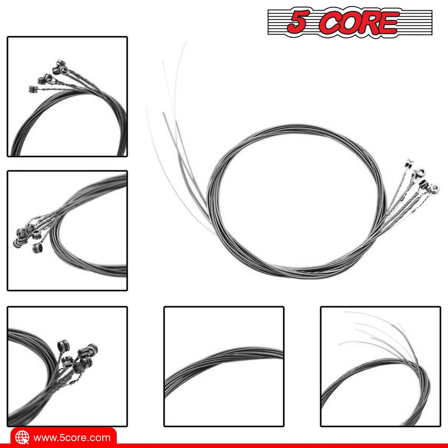 Steel Gauge Guitar Strings (0.010-0.048) | EastTone® - Stringspeed