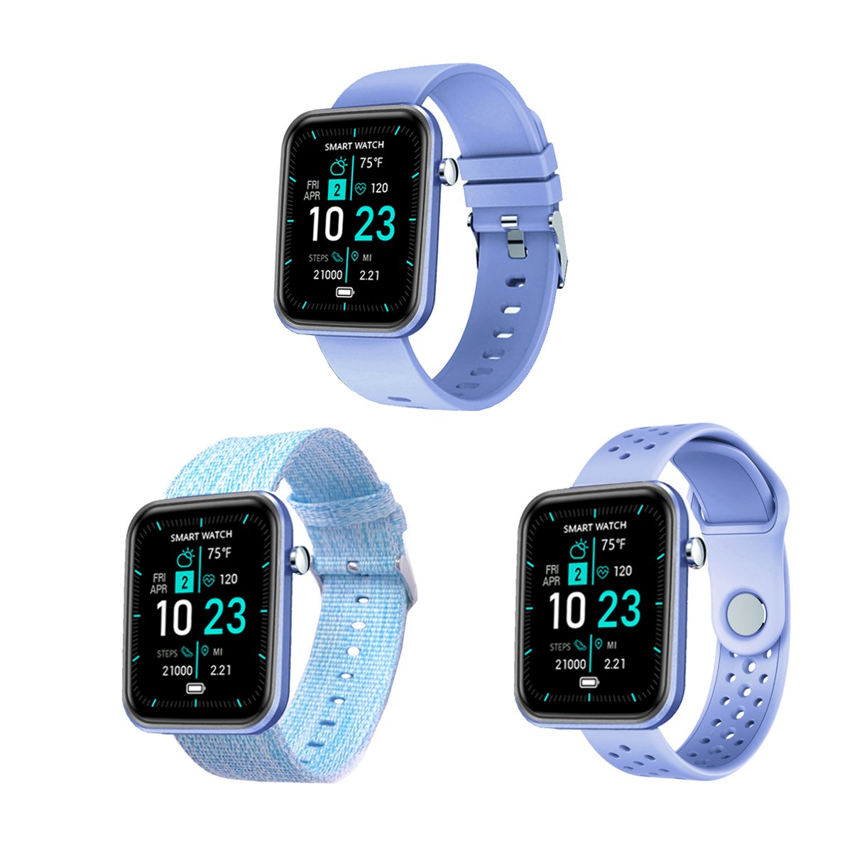 Advanced Smartwatch & 3 Bands | TechTonic® - Stringspeed