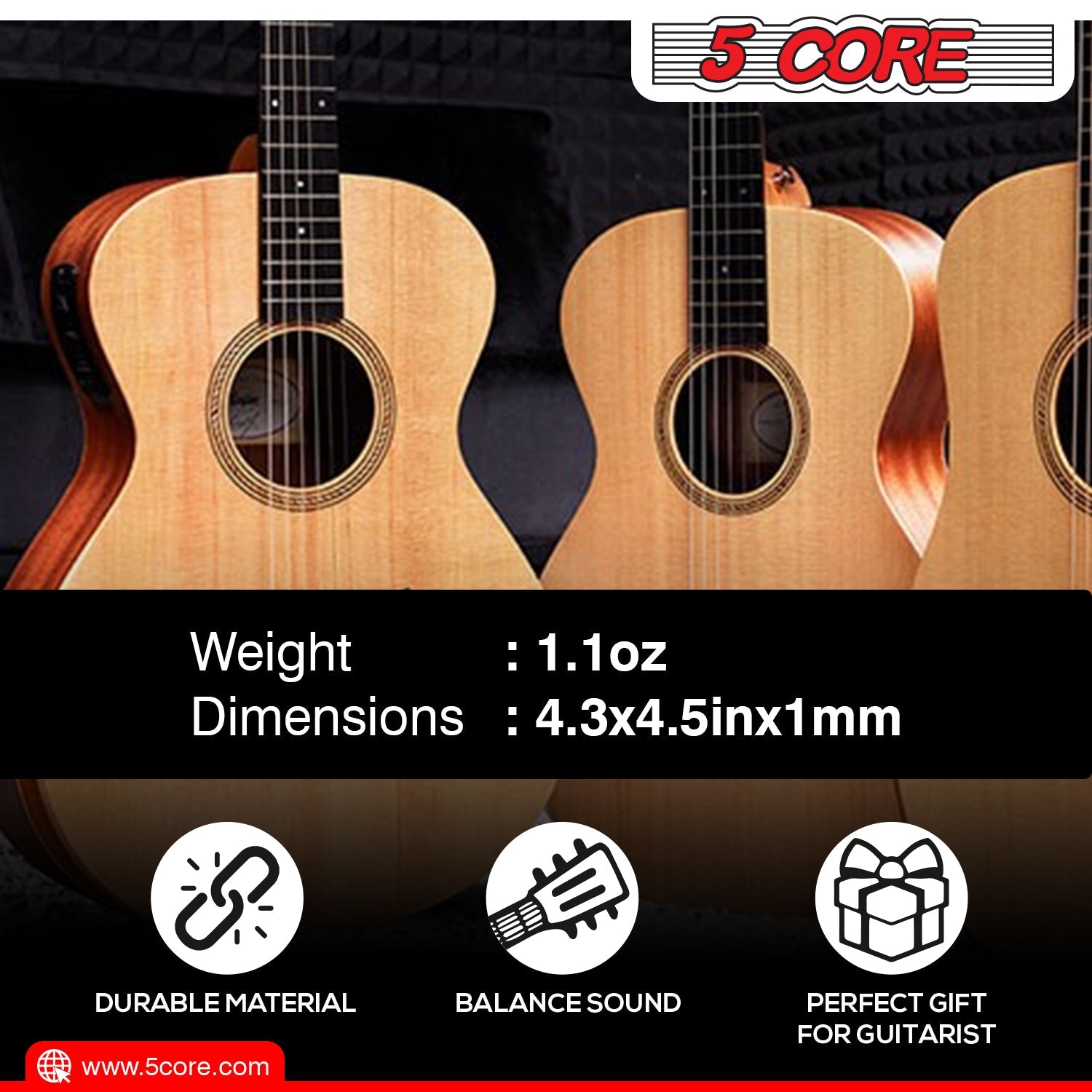 Steel Gauge Guitar Strings (0.010-0.048) | EastTone® - Stringspeed