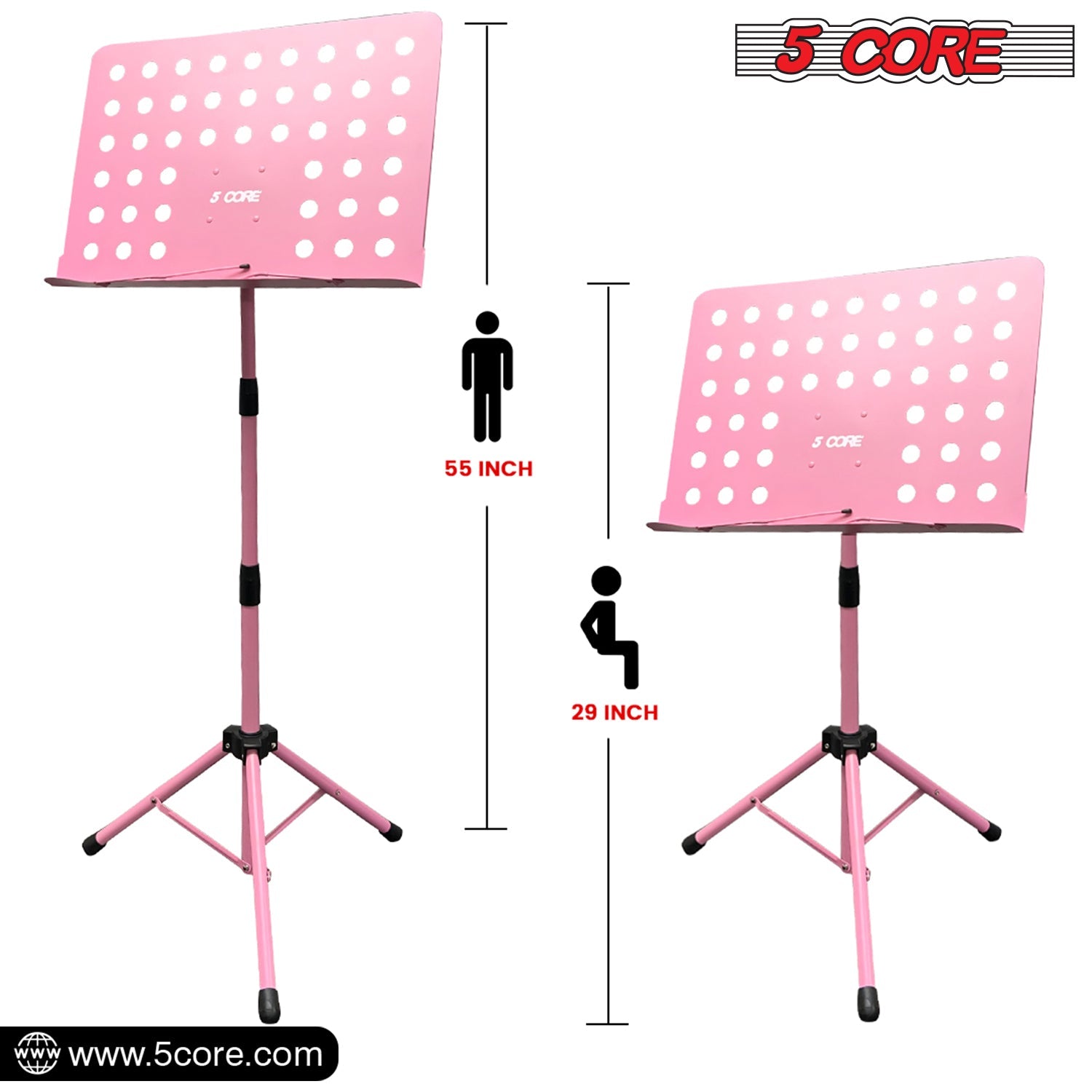 5 Core Sheet Music Stand | EastTone® - Stringspeed