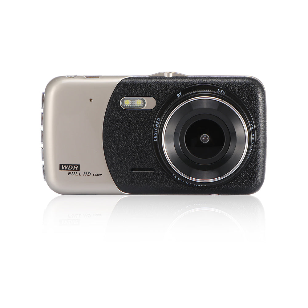 4" Dual Lens 1080P FHD 1.0MP Dash Camera Car DVR | TechTonic® - Stringspeed