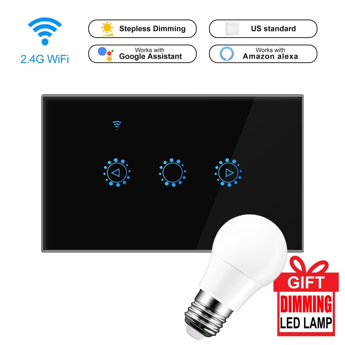 Smart Wifi Light Switch Control | TechTonic® - Stringspeed