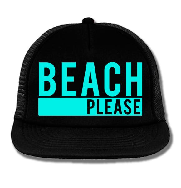BEACH PLEASE Hat | CozyCouture® - Stringspeed