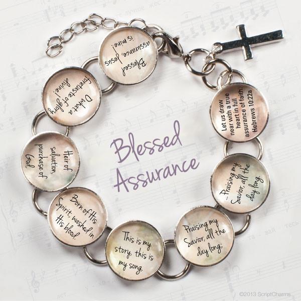 Blessed Assurance Charm Bracelet | CozyCouture® - Stringspeed