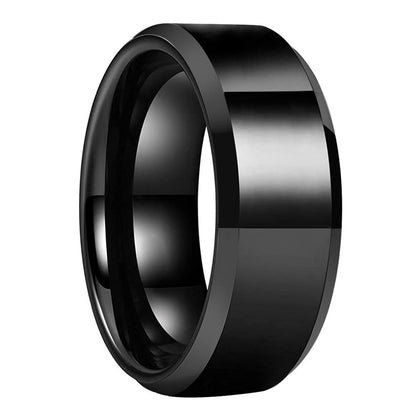 CONGRESSIONAL TUNGSTEN RING - Black | BespokeBrothers® - Stringspeed