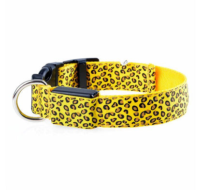 Leopard Print LED Dog Collar | PetPals® - Stringspeed