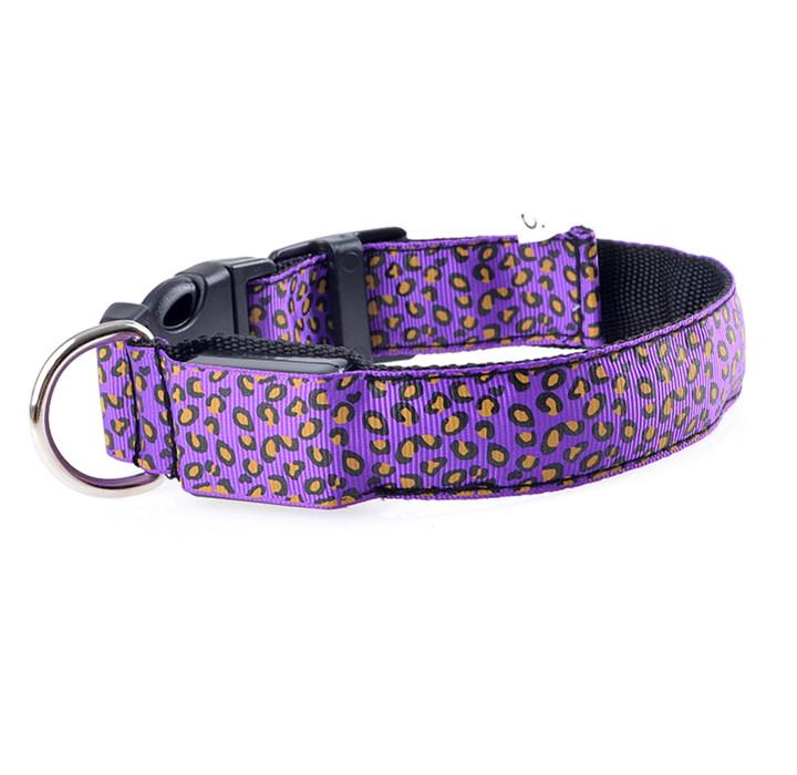 Leopard Print LED Dog Collar | PetPals® - Stringspeed