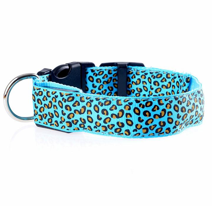 Leopard Print LED Dog Collar | PetPals® - Stringspeed