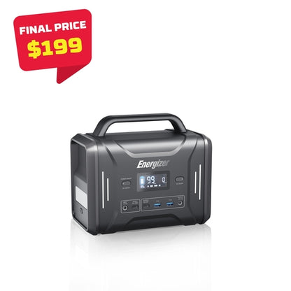 US Energizer PPS320 320Wh Portable Power Station | TechTonic® - Stringspeed