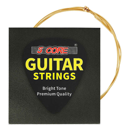 0.010-0.047 Steel Gauge Heavy Duty Guitar Strings | EastTone® - Stringspeed