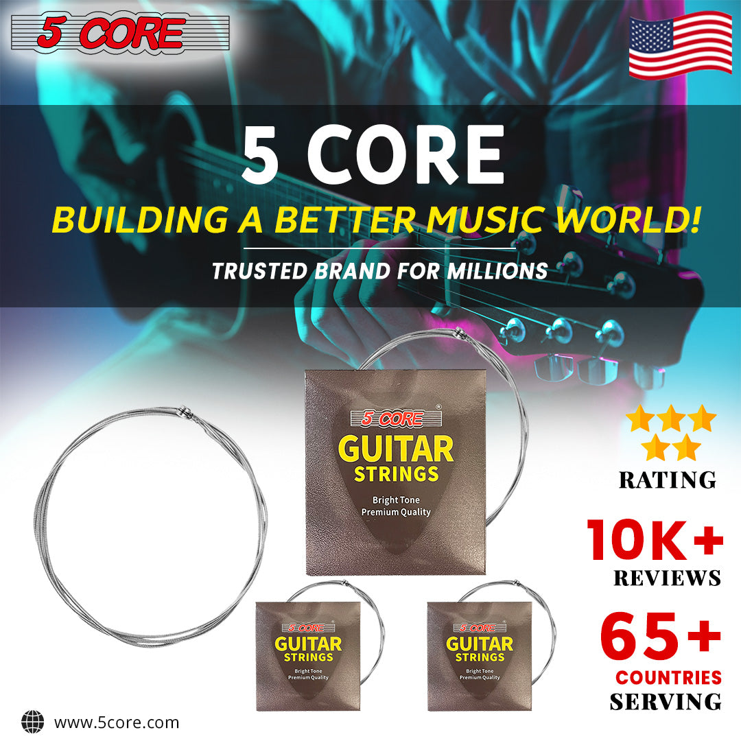 Steel Gauge Guitar Strings (0.010-0.048) | EastTone® - Stringspeed