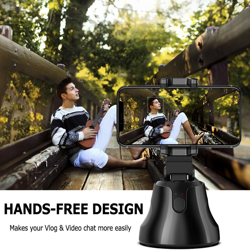 Revolving Follow Me Auto Selfie Holder | TechTonic® - Stringspeed