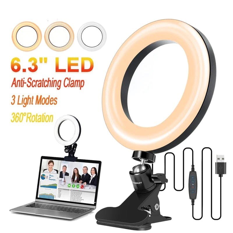 LED Ring Light for Computer | TechTonic® - Stringspeed