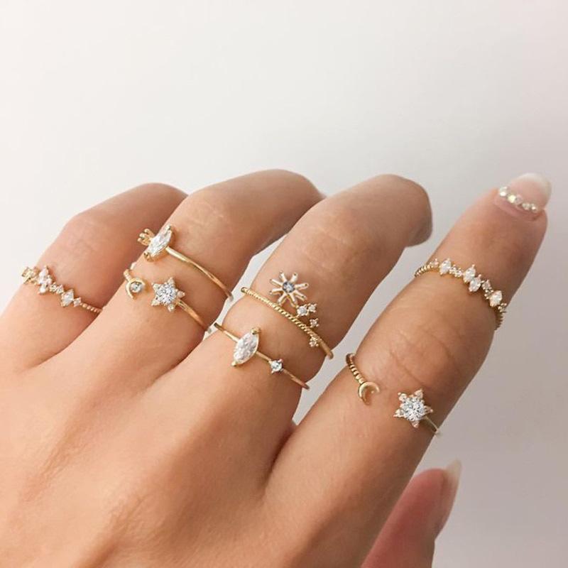 Stars Ring Set | CozyCouture® - Stringspeed