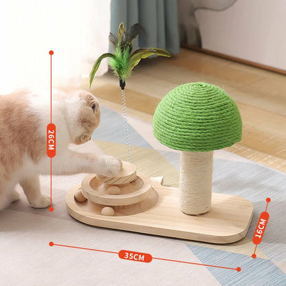Pet Tree Scratching Post with Toy | PetPals® - Stringspeed