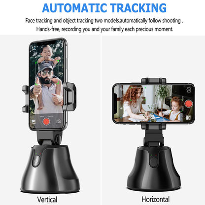 Revolving Follow Me Auto Selfie Holder | TechTonic® - Stringspeed