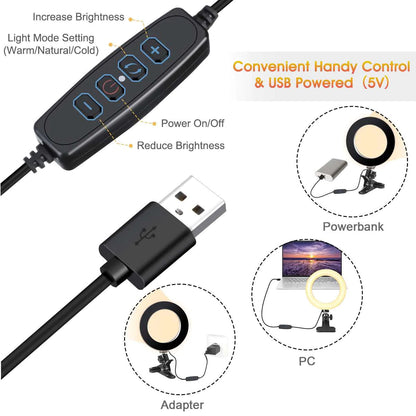 LED Ring Light for Computer | TechTonic® - Stringspeed