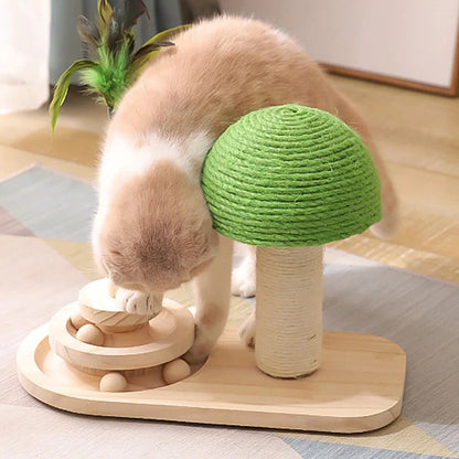 Pet Tree Scratching Post with Toy | PetPals® - Stringspeed