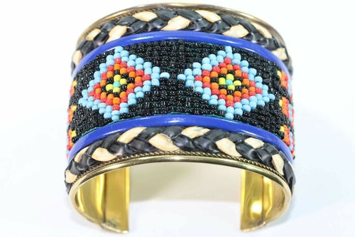 Beaded Cuff Bangles | CozyCouture® - Stringspeed