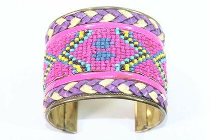 Beaded Cuff Bangles | CozyCouture® - Stringspeed