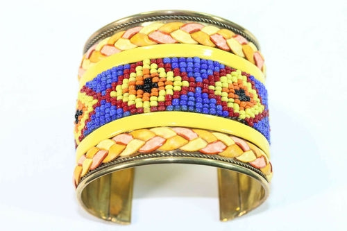 Beaded Cuff Bangles | CozyCouture® - Stringspeed