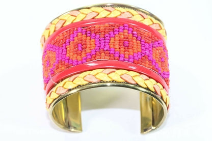 Beaded Cuff Bangles | CozyCouture® - Stringspeed