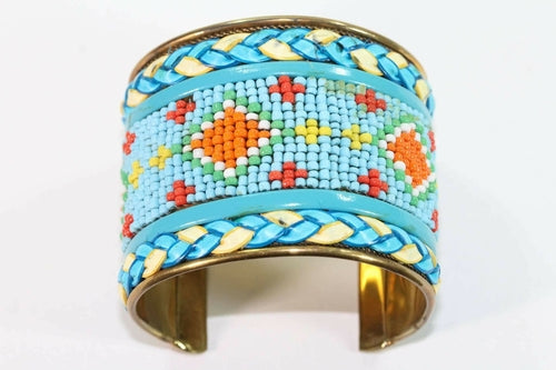 Beaded Cuff Bangles | CozyCouture® - Stringspeed