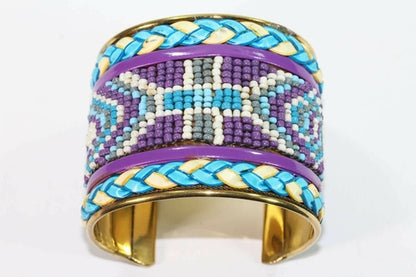 Beaded Cuff Bangles | CozyCouture® - Stringspeed