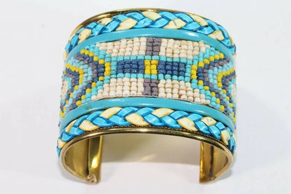 Beaded Cuff Bangles | CozyCouture® - Stringspeed